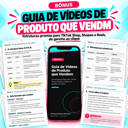 Guia de Vídeos de Produto que Vendem
