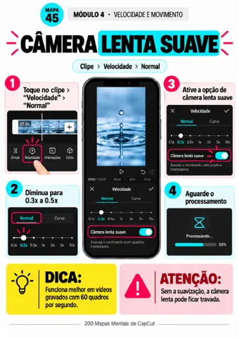 Exemplo de mapa mental de CapCut